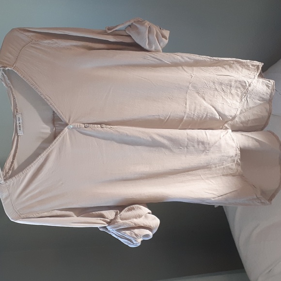 Italian made long sleeve roll up top size X large - Picture 2 of 7